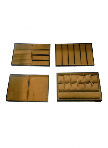 Genuine Leather Designer Jewellery Box