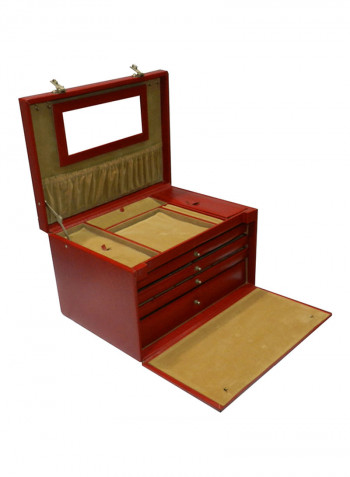 Genuine Leather Designer Jewellery Box