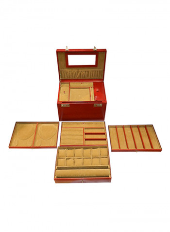 Genuine Leather Designer Jewellery Box