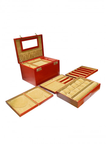 Genuine Leather Designer Jewellery Box