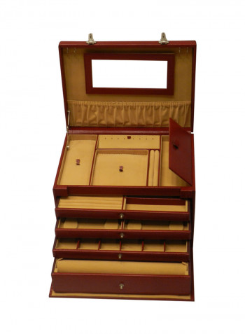 Leather Designer Big Jewellery Box
