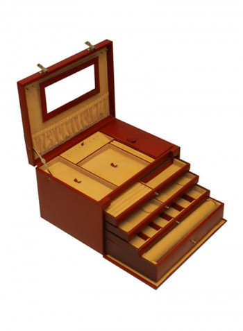 Leather Designer Big Jewellery Box