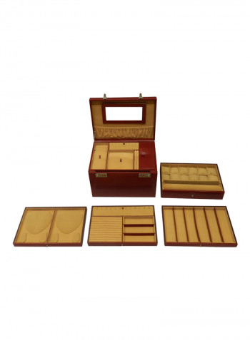 Leather Designer Big Jewellery Box