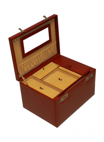 Leather Designer Big Jewellery Box