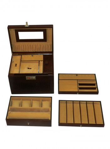 Leather Designer Big Jewellery Box