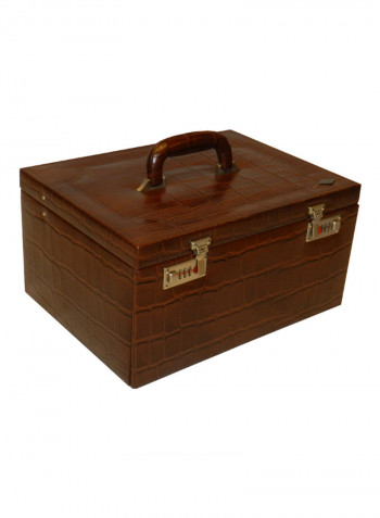 Leather Designer Big Jewellery Box