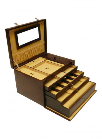 Leather Designer Big Jewellery Box