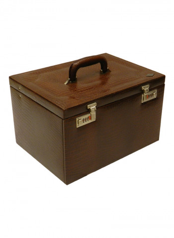 Leather Designer Big Jewellery Box