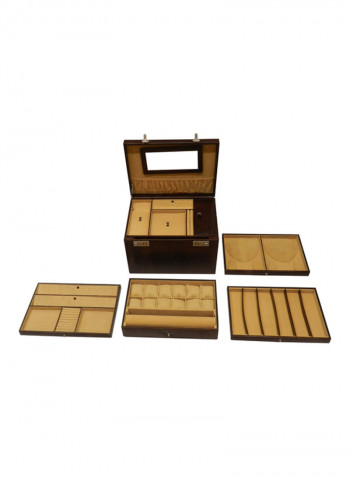 Leather Designer Big Jewellery Box