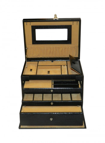 Leather Designer Big Jewellery Box