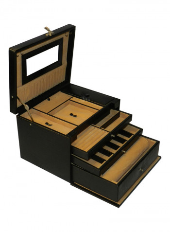 Leather Designer Big Jewellery Box