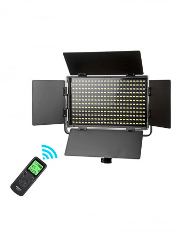 VL-S50B 276 LED Video Light Panel With Remote Control For Canon Nikon White