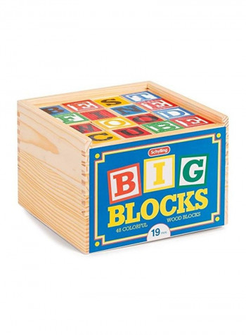 48-Piece Big Blocks Set