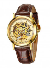 Men's Leather Analog Watch LEN67938