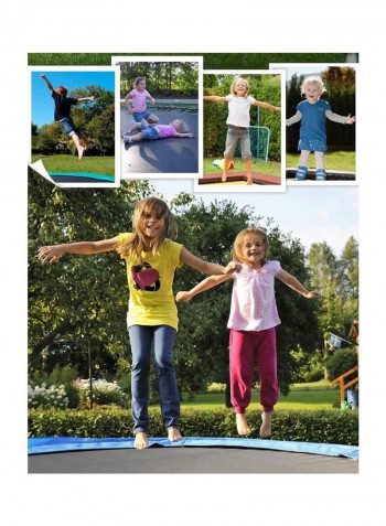Outdoor Trampoline With Safety Enclosure 8feet