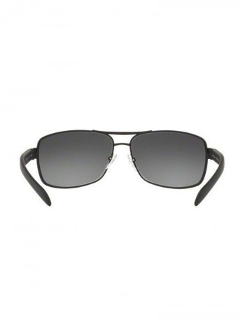 Men's Rectangular Sunglasses - Lens Size: 65 mm