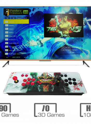 Arcade Console 2260 in 1 2 Players Control 1080P Arcade Games Control Joystick For PC TV Laptop