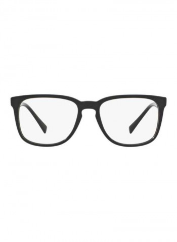 Men's Square Eyeglasses Frame - Lens Size: 53 mm