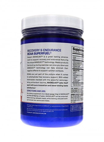 Aminolast Recovery And Endurance BCAA Superfuel