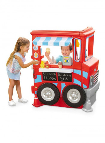 2-In-1 Food Truck 650642 33x21x47.5inch