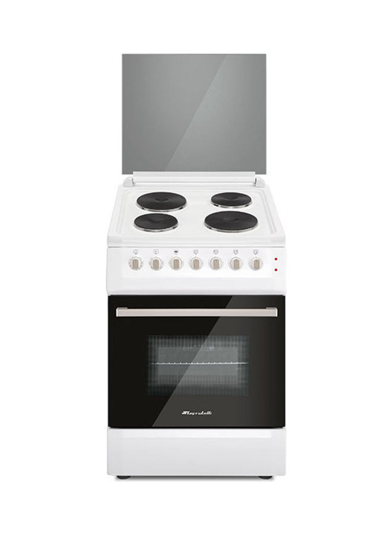 4-Burner Electric Cooking Range OE 6004 HP/W white
