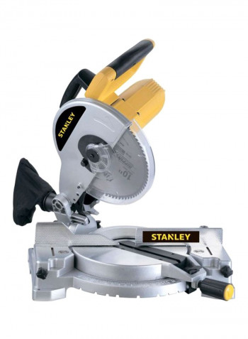 Compound Mitre Saw Silver/Yellow/Black 610x485x410millimeter