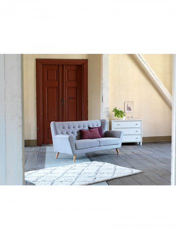 Aksfrytle Area Rug Beige/Black 230x160centimeter