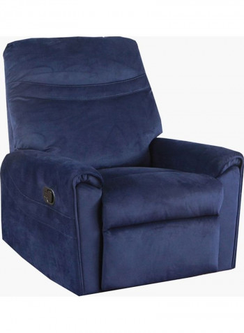 Davis 1-Seater Recliner Sofa Blue