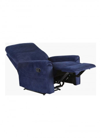 Davis 1-Seater Recliner Sofa Blue
