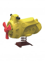 Rocking Seesaw Helicopter Spring Rider 78x40x88centimeter