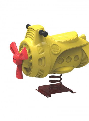 Rocking Seesaw Helicopter Spring Rider 78x40x88centimeter