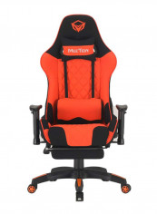 Adjustable Handrail And Scalable Foot Rest Gaming Chair