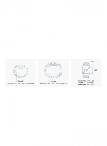 Ionic Aluminium Smart Watch Grey