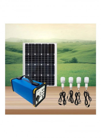 80000mah Portable Solar Generator Power Station Set Multicolour