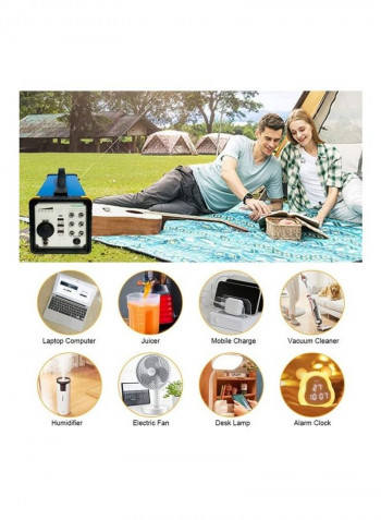 80000mah Portable Solar Generator Power Station Set Multicolour
