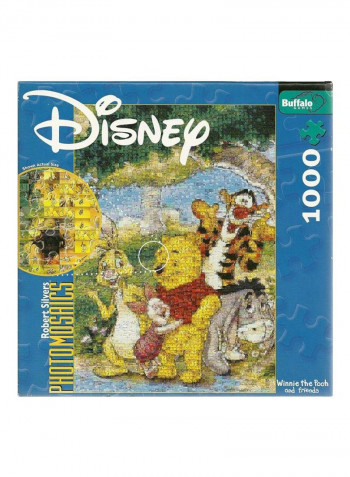 1000-Piece Photomosaics Winnie The Pooh And Friends Jigsaw Puzzle