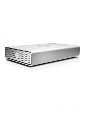 USB External Hard Drive 4TB Silver