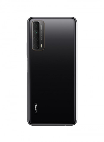 Y7A Dual SIM Midnight Black 4GB RAM 128GB 4G LTE With Huawei AM61 Headphones Lite Black