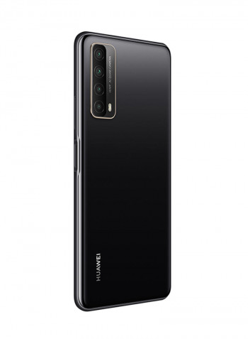 Y7A Dual SIM Midnight Black 4GB RAM 128GB 4G LTE With Huawei AM61 Headphones Lite Black