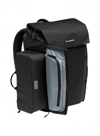 Chicago Camera Backpack For DSLR/ Handheld Gimbal With Organizer Pouch Black
