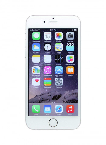 Refurbished - iPhone 6 Plus With FaceTime Silver 64GB 4G LTE