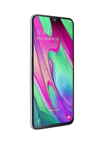 Galaxy A40 Dual SIM White 4GB RAM 64GB 4G LTE