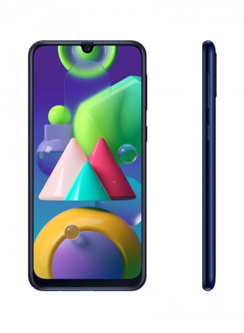 Samsung Galaxy M21 Dual SIM Blue 4GB RAM 64GB 4G LTE - UAE Version