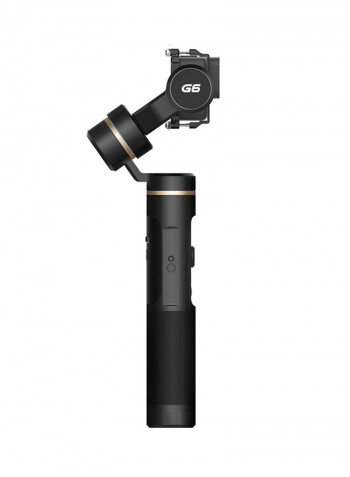 G6 3-Axis Handheld Gimbal For Action Cameras Black