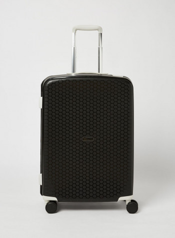 Medium Textured Trolley أسود