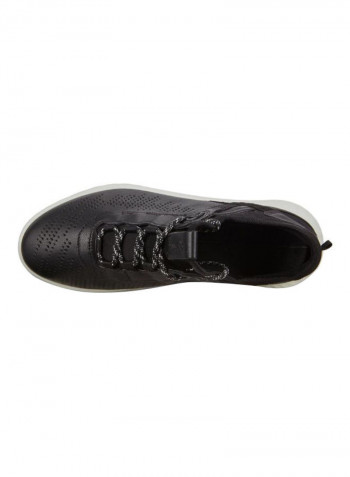 St1 Lite Lace-Up Sneakers Black/White