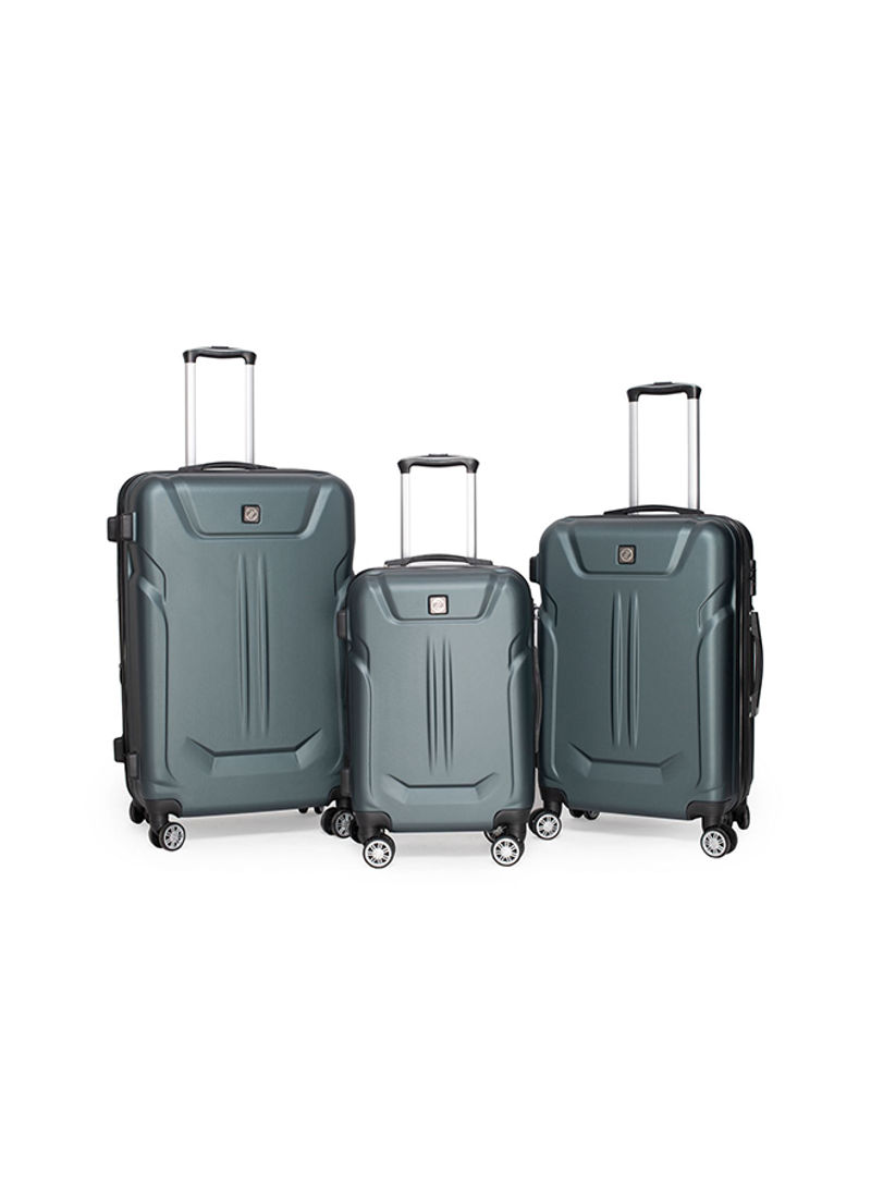 3-Piece Travelmate Luggage Set Green