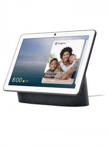 Nest Hub Max With Google Assistant Charcoal