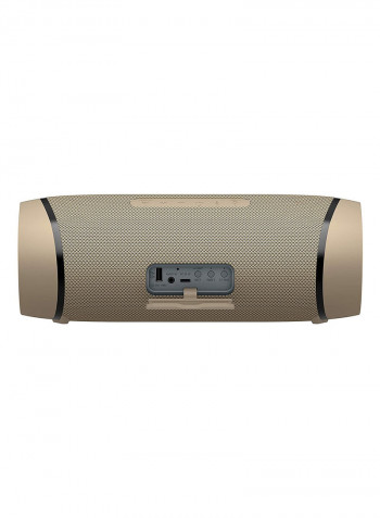 Extra Bass Powerful Wireless Speaker Beige