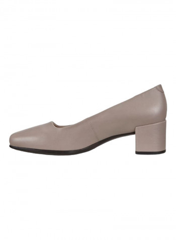 Shape Squared Comfort Slip-On Pumps Grey/Black